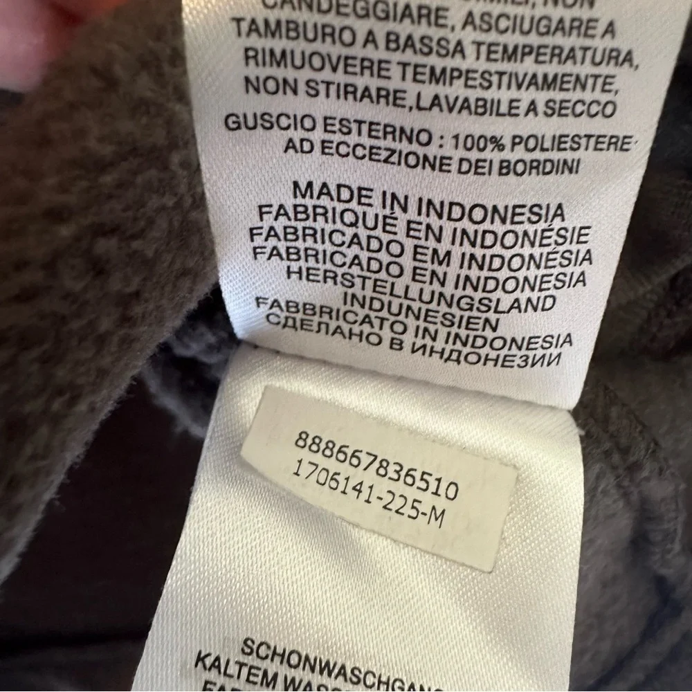 Columbia Jacket Men's Fleece Size Medium Full Zip Long Sleeve Outdoor Gray - Picture 9 of 12